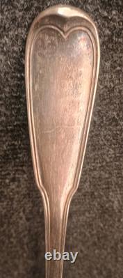 Antique Silver Plated Ladle with First Rooster Mark Large Guarantee Paris Net Model