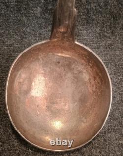 Antique Silver Plated Ladle with First Rooster Mark Large Guarantee Paris Net Model