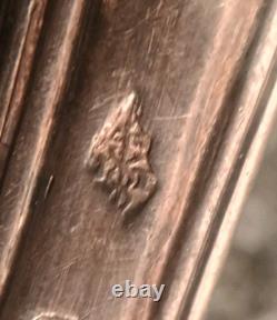 Antique Silver Plated Ladle with First Rooster Mark Large Guarantee Paris Net Model