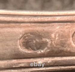 Antique Silver Plated Ladle with First Rooster Mark Large Guarantee Paris Net Model