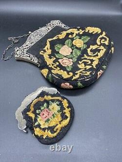 Antique Silver Purse/Silver Purse/Netherlands/19th Century