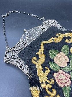 Antique Silver Purse/Silver Purse/Netherlands/19th Century