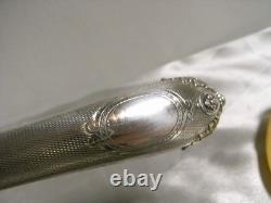 Antique Silver Salad Serving Set Minerva Spoon Fork Antique Silver Salad Serving Set Minerva Spoon Fork