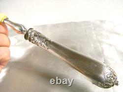 Antique Silver Salad Serving Set Minerva Spoon Fork Antique Silver Salad Serving Set Minerva Spoon Fork