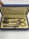 Antique Silver Sewing Kit France 19th Century Vintage