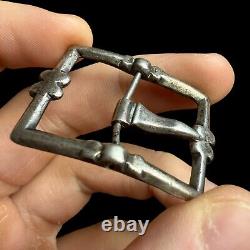 Antique Silver Shoe Buckle & 17th Century