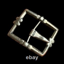 Antique Silver Shoe Buckle & 17th Century