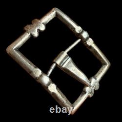 Antique Silver Shoe Buckle & 17th Century