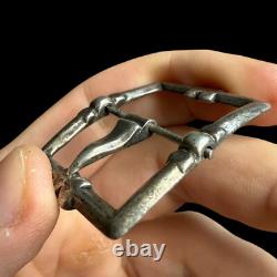 Antique Silver Shoe Buckle & 17th Century