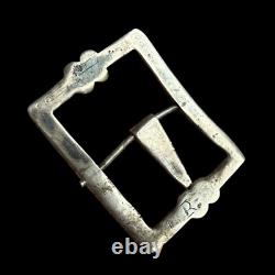 Antique Silver Shoe Buckle & 17th Century
