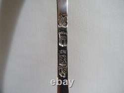 Antique Silver Solid Spoon Fork Rotterdam Netherlands 18th Century