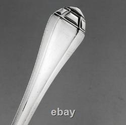 Antique Silver Sugar Sifter or Tea Strainer in Solid Silver, First Standard Mark