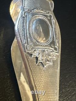 Antique Silver Sugar Tongs Length 14.5 Cm 55 Grams