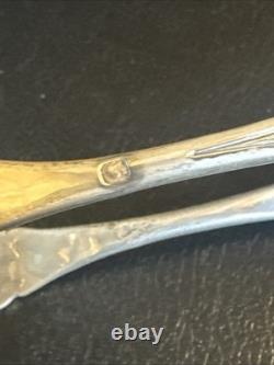 Antique Silver Sugar Tongs Length 14.5 cm 55 grams