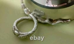 Antique Silver Tastevin English Hallmarks MAPPIN&WEBB