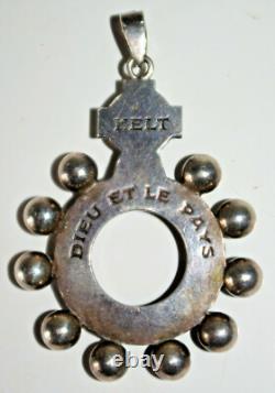 Antique Silver Tenner Doué and the Land Breton Jewelry Scout Rosary