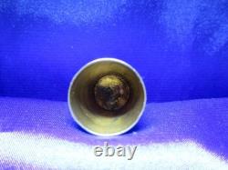 Antique Silver Thimble The Hare and the Tortoise