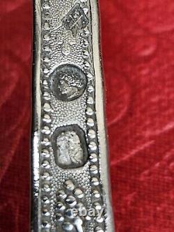 Antique Solid Silver 19th Century Sugar Spoon