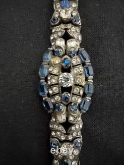 Antique Solid Silver Art Deco Bracelet Ref I883