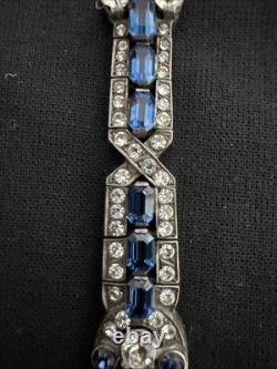 Antique Solid Silver Art Deco Bracelet Ref I883