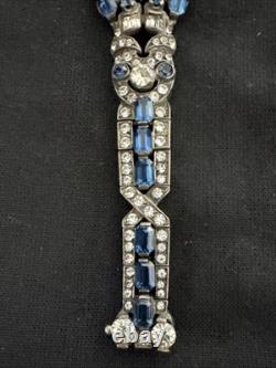Antique Solid Silver Art Deco Bracelet Ref I883