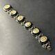 Antique Solid Silver Bracelet With Micro Mosaic To Restore Napoleon Iii