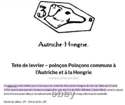 Antique Solid Silver Brooch with Bears & Dogs, Austro-Hungarian Empire, 19th Century