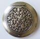 Antique Solid Silver Chinese Silver Powder Box