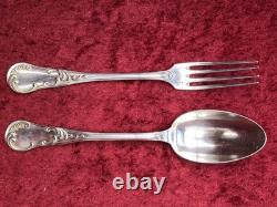 Antique Solid Silver Cutlery (Minerva Mark) Fred Chantilly SILVER