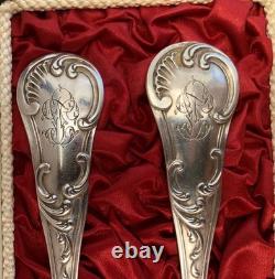 Antique Solid Silver Cutlery (Minerva Mark) Fred Chantilly SILVER