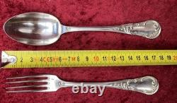 Antique Solid Silver Cutlery (Minerva Mark) Fred Chantilly SILVER