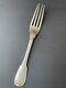 Antique Solid Silver Fork From The 18th Century With Unidentified Hallmarks