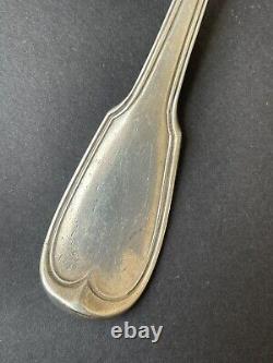 Antique Solid Silver Fork from the 18th Century with Unidentified Hallmarks