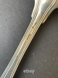Antique Solid Silver Fork from the 18th Century with Unidentified Hallmarks