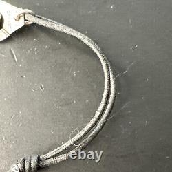 Antique Solid Silver Gourmette Bracelet with Handcuff Mesh from DINH VAN R12