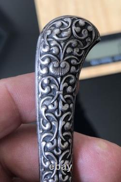 Antique Solid Silver Knife with 800 Hallmark