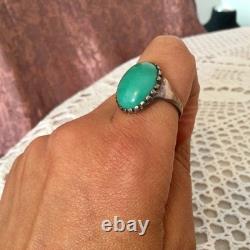 Antique Solid Silver Lot of Large Vintage Rings 58-59 Stone Signet Rings