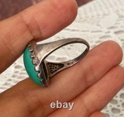 Antique Solid Silver Lot of Large Vintage Rings 58-59 Stone Signet Rings