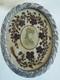 Antique Solid Silver Miniature Hair Sentimental Jewelry Brooch