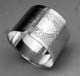 Antique Solid Silver Napkin Ring, Minerva Hallmark