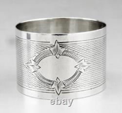 Antique Solid Silver Napkin Ring, Minerva Hallmark