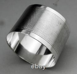 Antique Solid Silver Napkin Ring, Minerva Hallmark