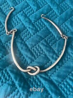 Antique Solid Silver Necklace