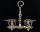 Antique Solid Silver Oil Holder By Silversmith Debain & Flamant 19th Century