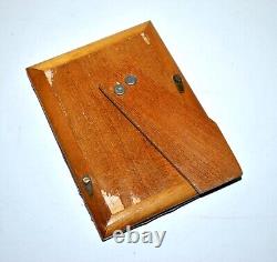Antique Solid Silver Photo Frame with 800 Mark, Guilloché Frame 11.5x8.5