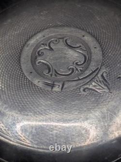 Antique Solid Silver Pocket Watch with Balance Wheel OK, to be Restored