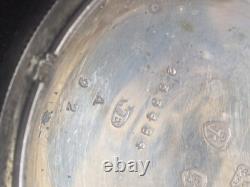 Antique Solid Silver Pocket Watch with Balance Wheel OK, to be Restored