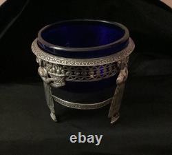 Antique Solid Silver Salt Cellar, First Empire Period