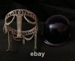 Antique Solid Silver Salt Cellar, First Empire Period