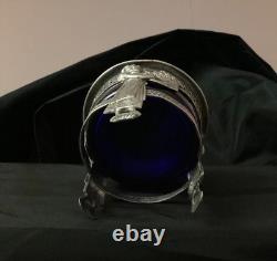 Antique Solid Silver Salt Cellar, First Empire Period